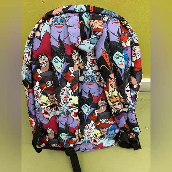 Disney Loungefly Villain's Backpack NWT - Picture 2 of 4